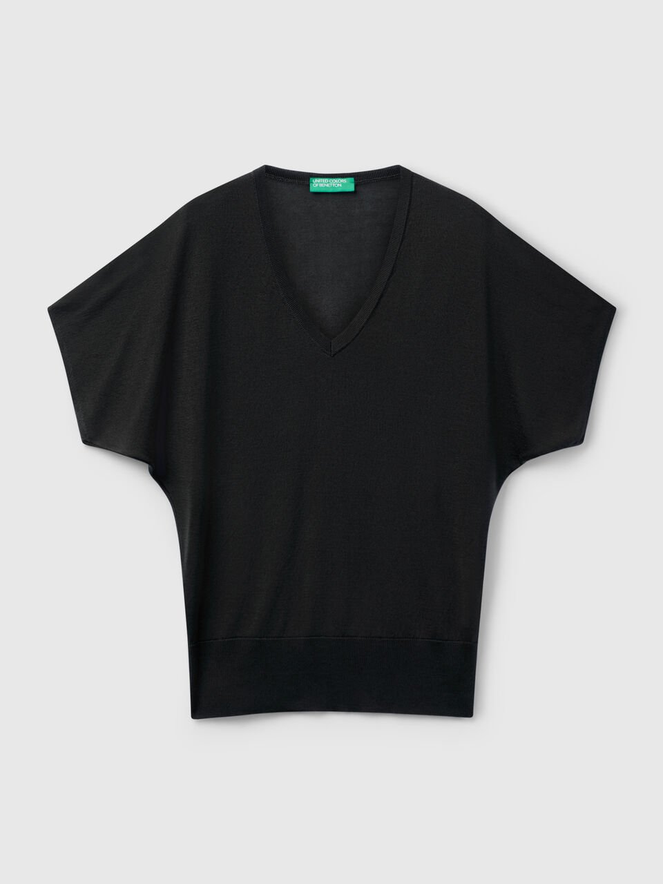 V NECK SWEATER H/S Women image number 1
